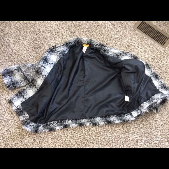 Ruby Rd Fully Lined Black and White Jacket Sz 16 - Picture 7 of 8